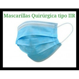  Mascarillas Quirúrgica tipo IIR ( 25uds)