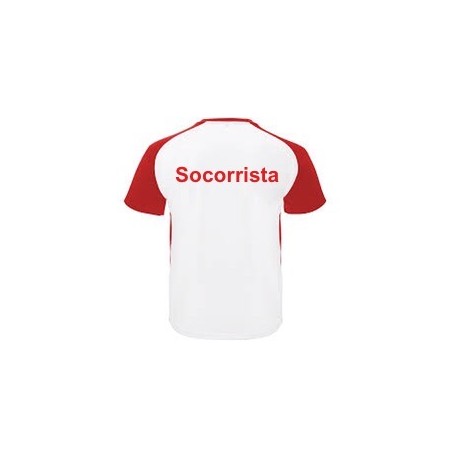 Camiseta socorrista tecnica